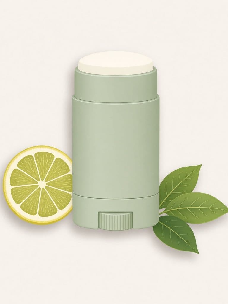 Illustration, not the actual product: Each & Every Zen State Bergamot + Green Tea Deodorant